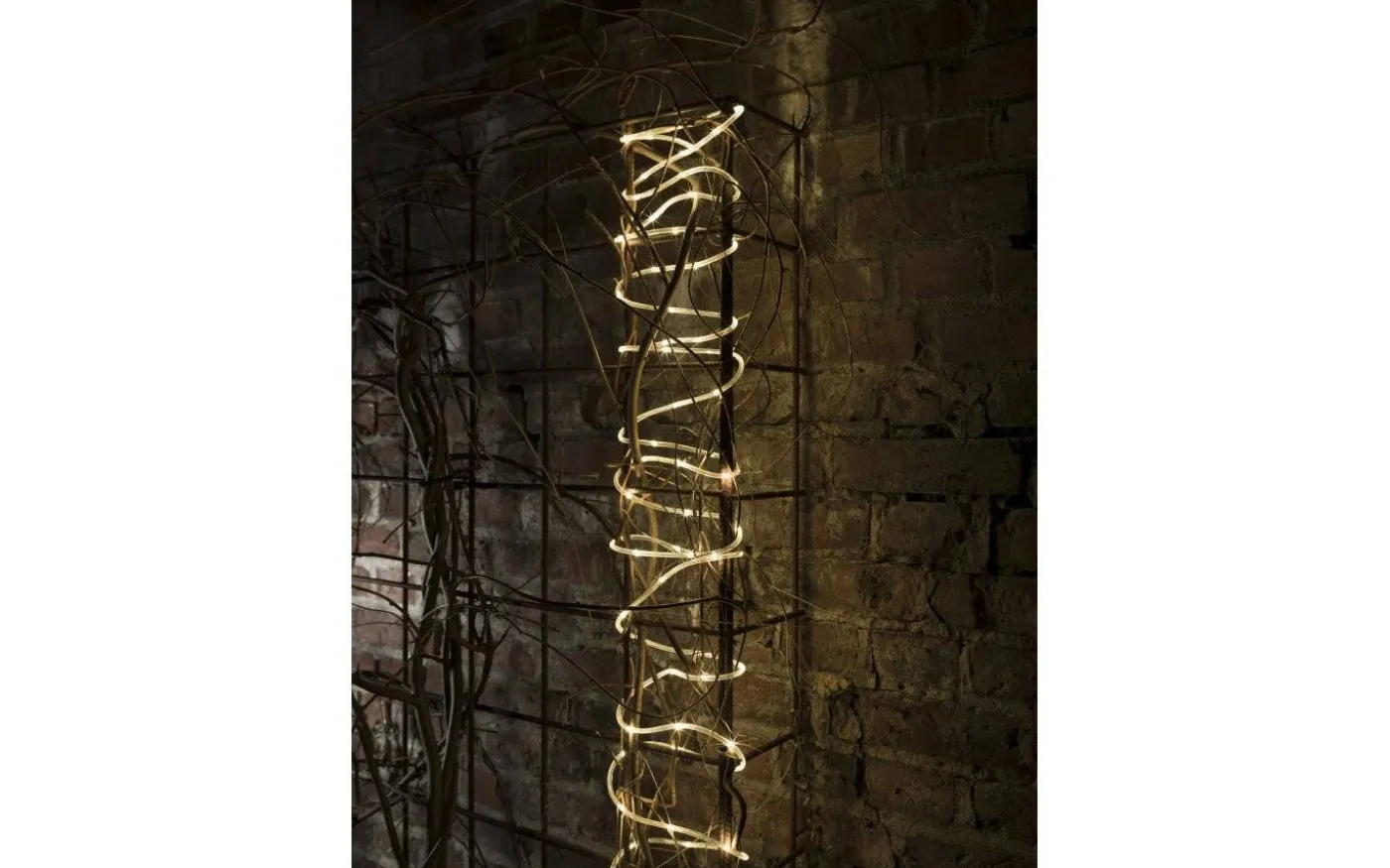 Ljusslang Mini Batteridriven Varmvit 10m IP44