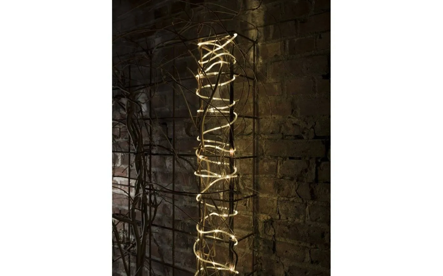 Batterislingor|Batteri Julpynt Utomhus<Konstsmide Ljusslang Mini Batteridriven Varmvit 5m IP44