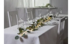 Star Trading Ljusslinga Batteridriven Eucalyptus 1,8 m* Batteri Julpynt Inomhus|Batterislingor Inomhus