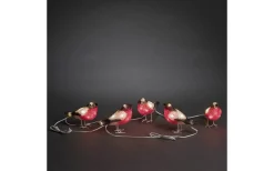 Ljusslinga Domherre 4m Röd IP44