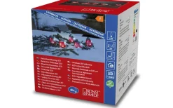 Ljusslinga Domherre 4m Röd IP44