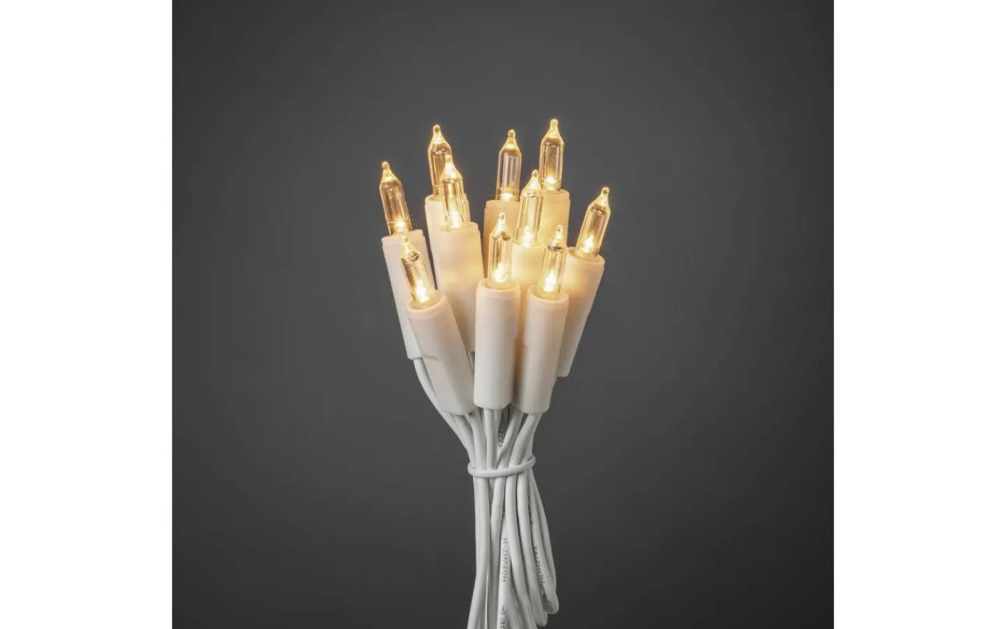 Långa Ljusslingor (11-20M)|Ljusslingor Inomhus<Konstsmide Ljusslinga LED 14,8m Varmvit, Vit Inomhus