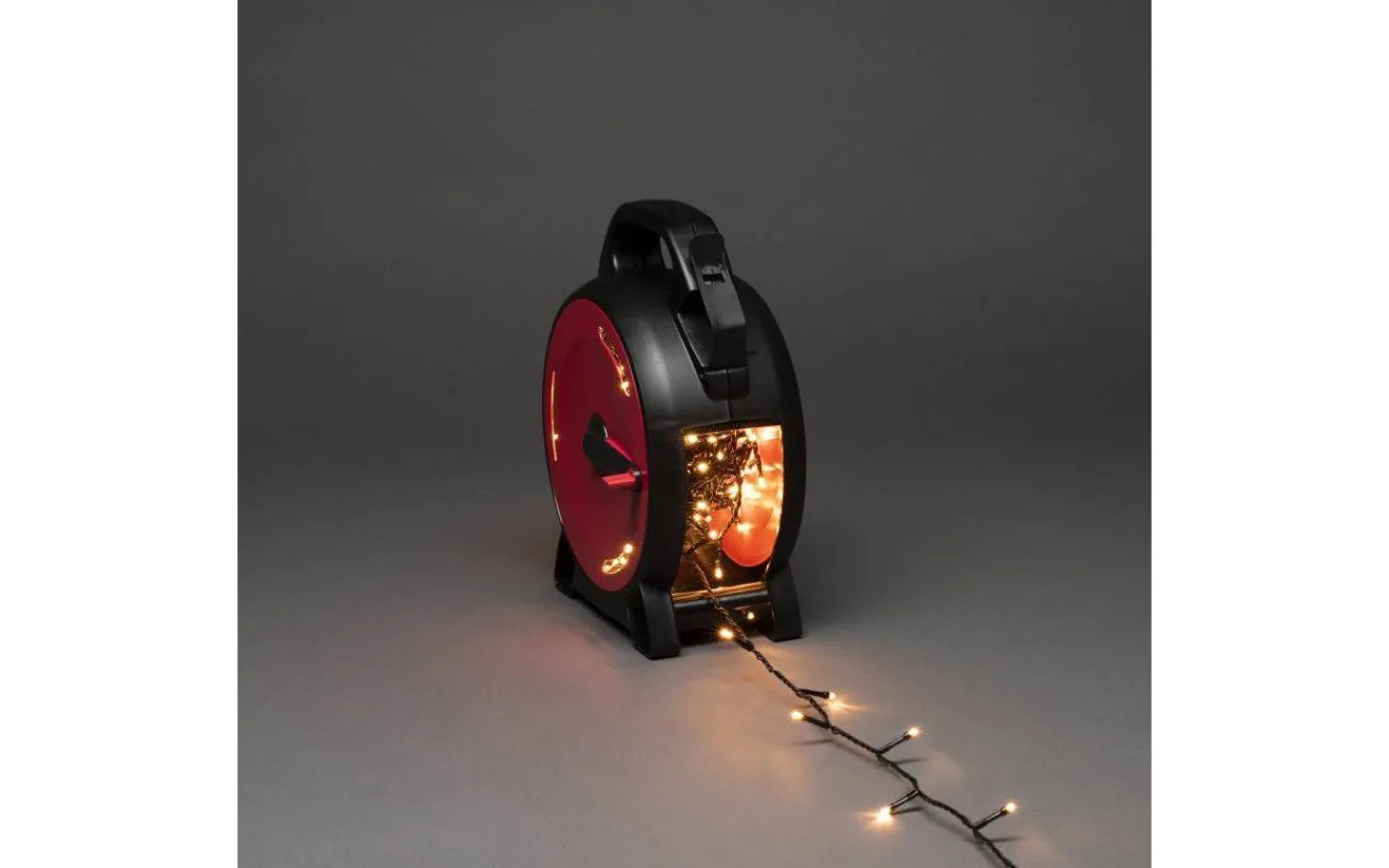 Ljusslingor Med Sladdvinda|Långa Ljusslingor (21M+)<Konstsmide Ljusslinga LED med Sladdvinda 28m Amber IP44