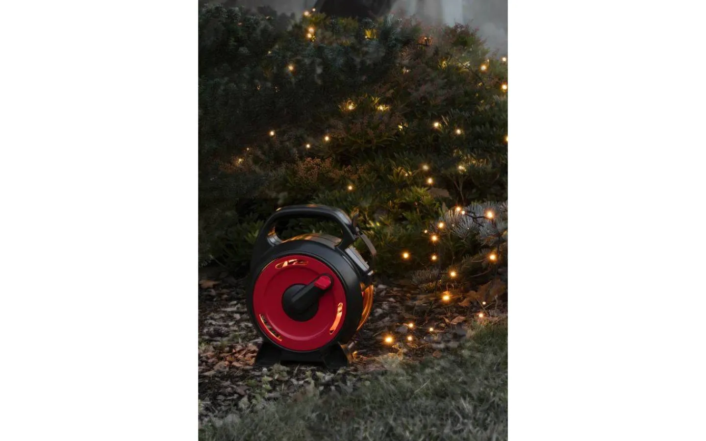 Ljusslingor Med Sladdvinda|Långa Ljusslingor (11-20M)<Konstsmide Ljusslinga LED med Sladdvinda 10,43m Varmvit IP44