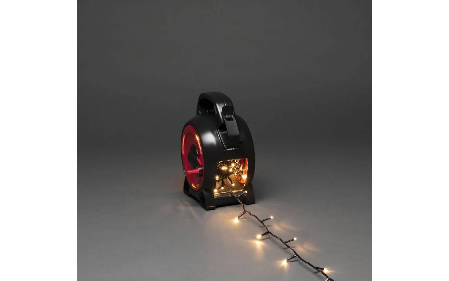 Ljusslingor Med Sladdvinda|Långa Ljusslingor (11-20M)<Konstsmide Ljusslinga LED med Sladdvinda 10,43m Varmvit IP44