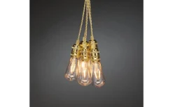 Konstsmide Ljusslinga Lyktlampor 8L Amber 3,5m* Partyslingor Inomhus 230V