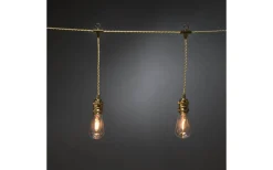 Konstsmide Ljusslinga Lyktlampor 8L Amber 3,5m* Partyslingor Inomhus 230V