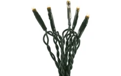 Konstsmide Ljusslinga 1,33m Amber, Mörkgrön Inomhus* Korta Ljusslingor (1-10M)|Ljusslingor Inomhus