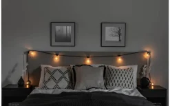 Konstsmide Ljusslinga 4,5m 10L Amber* Partyslingor Inomhus 230V