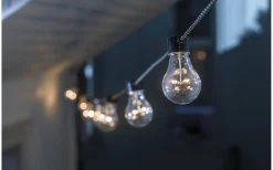 Ljusslinga 4,5m 10L Amber Sicksack