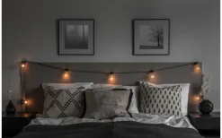 Ljusslinga 4,5m 10L Amber Sicksack