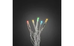 Konstsmide Ljusslinga 1,33m Multi Transparent* Ljusslingor Med Färgade Lampor|Korta Ljusslingor (1-10M)