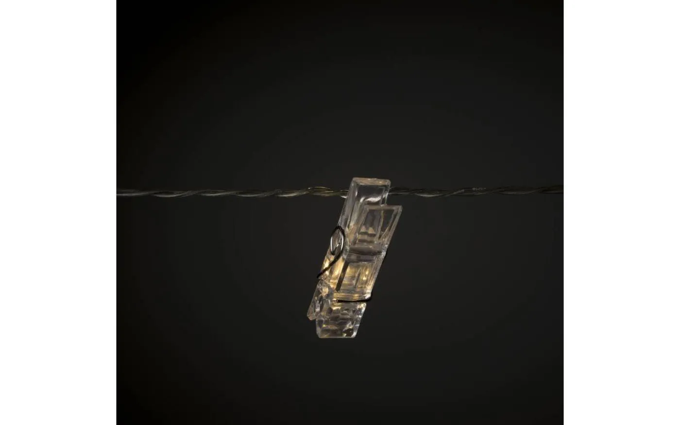 Ljusslinga med Klämmor 2,75m