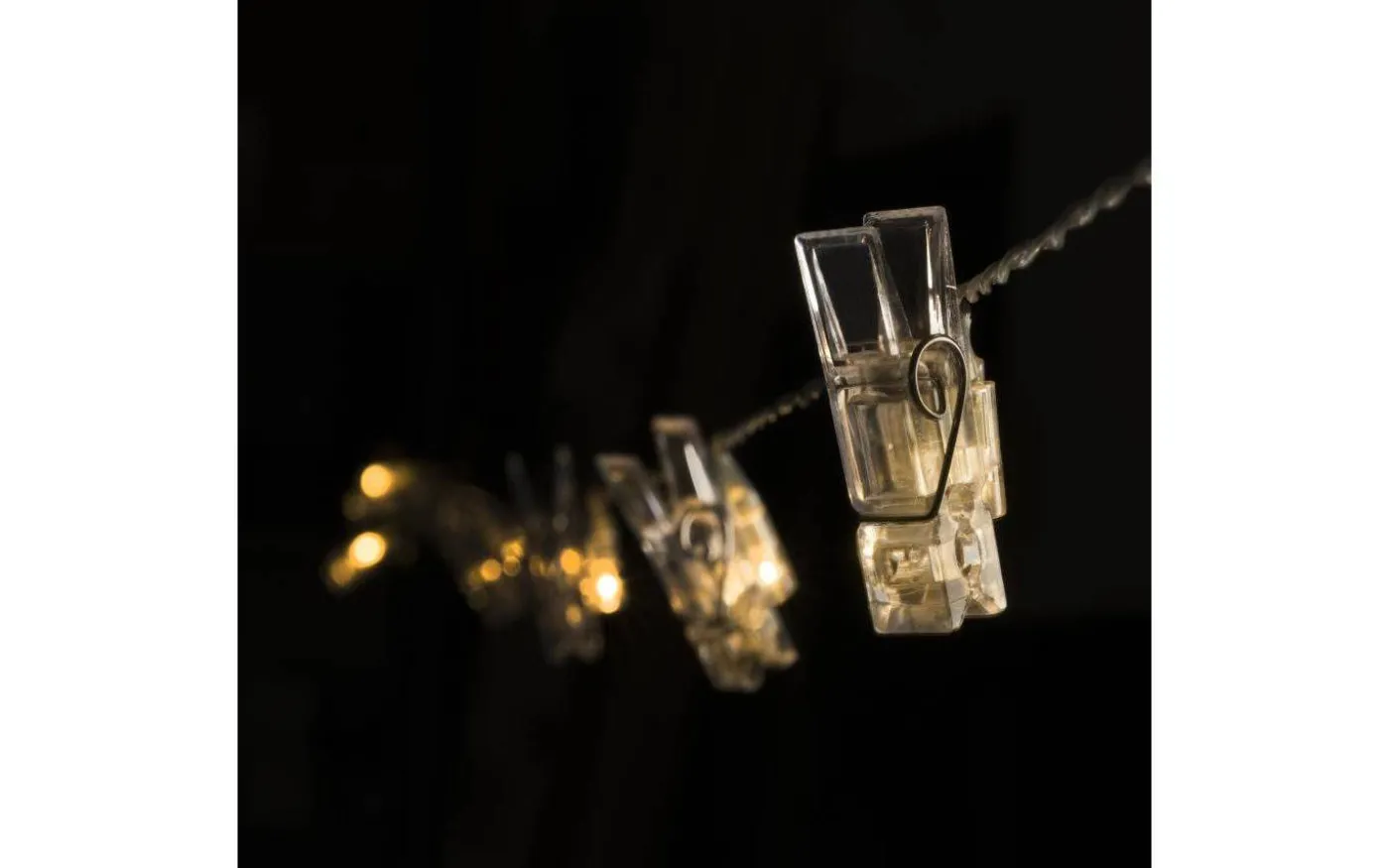 Ljusslinga med Klämmor 2,75m