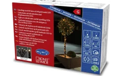 Korta Ljusslingor (1-10M)|Ljusslingor Utomhus<Konstsmide Ljusslinga Micro LED 9,5m Amber IP44