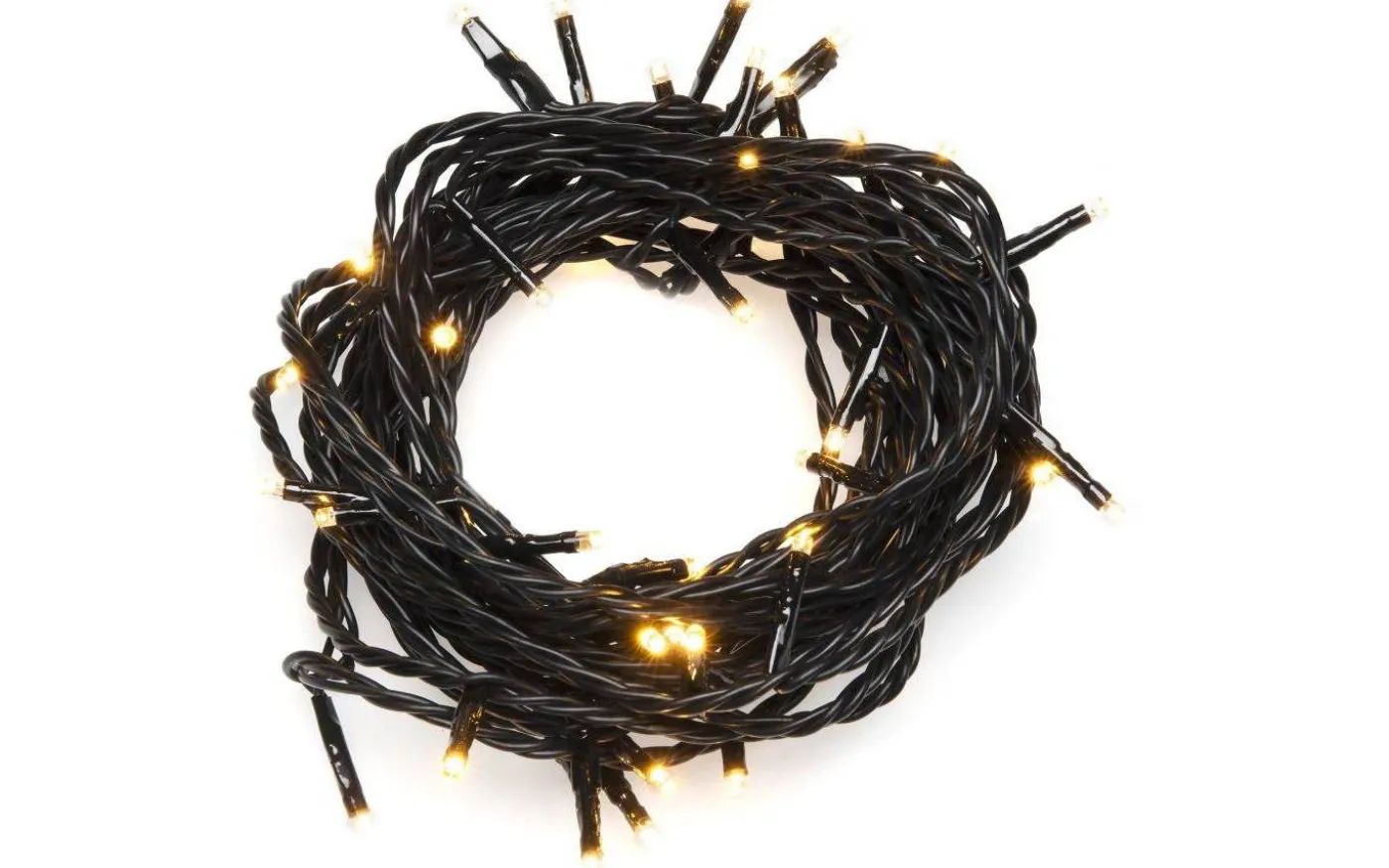 Ljusslinga Micro LED 19m Amber IP44