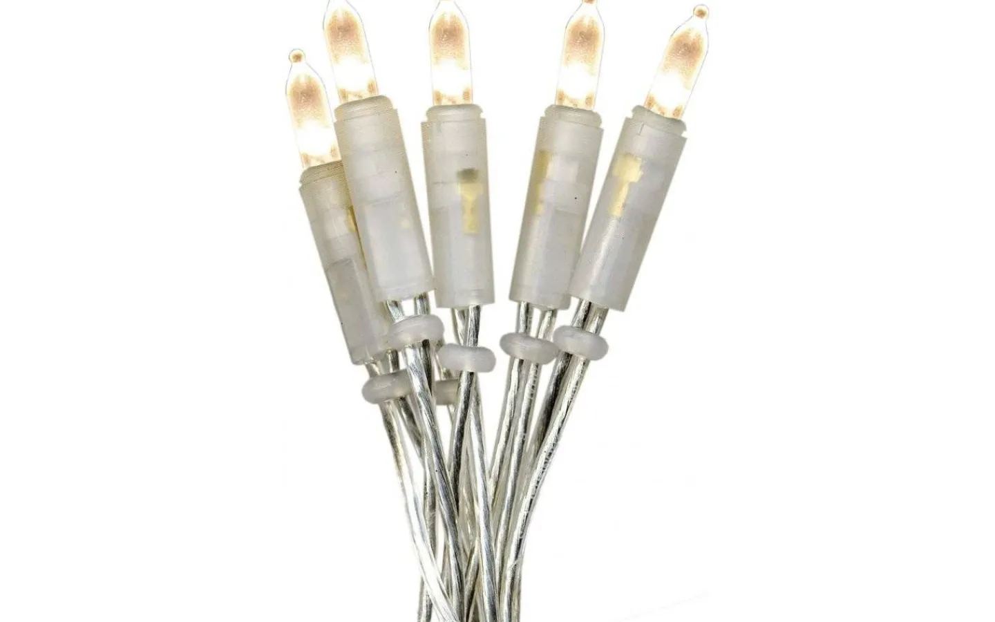 Star Trading Ljusslinga P-LED Inomhus Varmvit 2,85 m Transparent kabel Inomhus* Korta Ljusslingor (1-10M)|Ljusslingor Inomhus