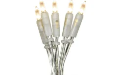 Star Trading Ljusslinga P-LED Varmvit 5,10m Transparent Inomhus* Korta Ljusslingor (1-10M)|Ljusslingor Inomhus