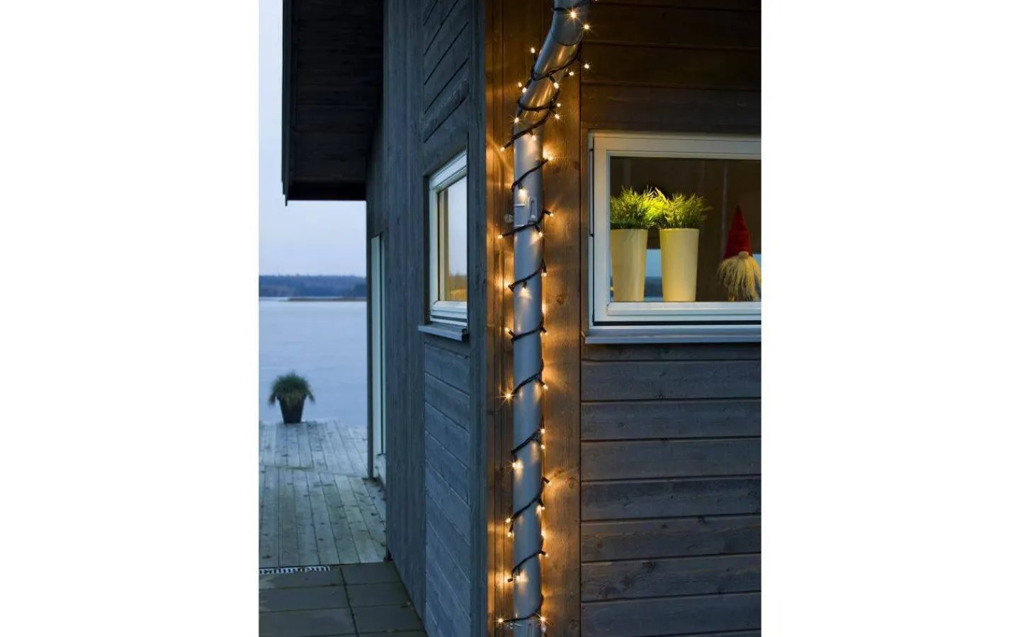 Konstsmide Ljusslinga Start System LED 31V 20m Amber IP44* System 31V Konstsmide