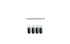 Ljusslinga System LED 5m Kallvit Svart Kabel