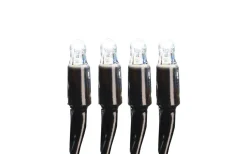 Ljusslinga System LED 5m Kallvit Svart Kabel