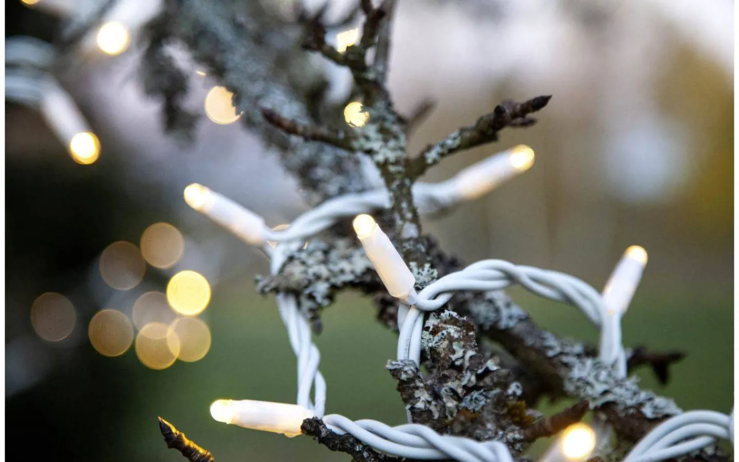 System Led Startrading<Star Trading Ljusslinga System LED 5m Varmvit Vit Kabel