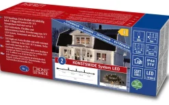 Konstsmide Ljusslinga System LED 31V 4,9m Frostad Varmvit IP44* System 31V Konstsmide
