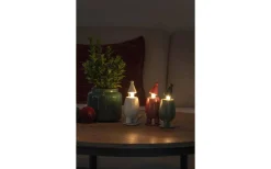 Konstsmide Ljusslinga Tomtenissar Grå/Röd/Grön* Julpynt Inomhus