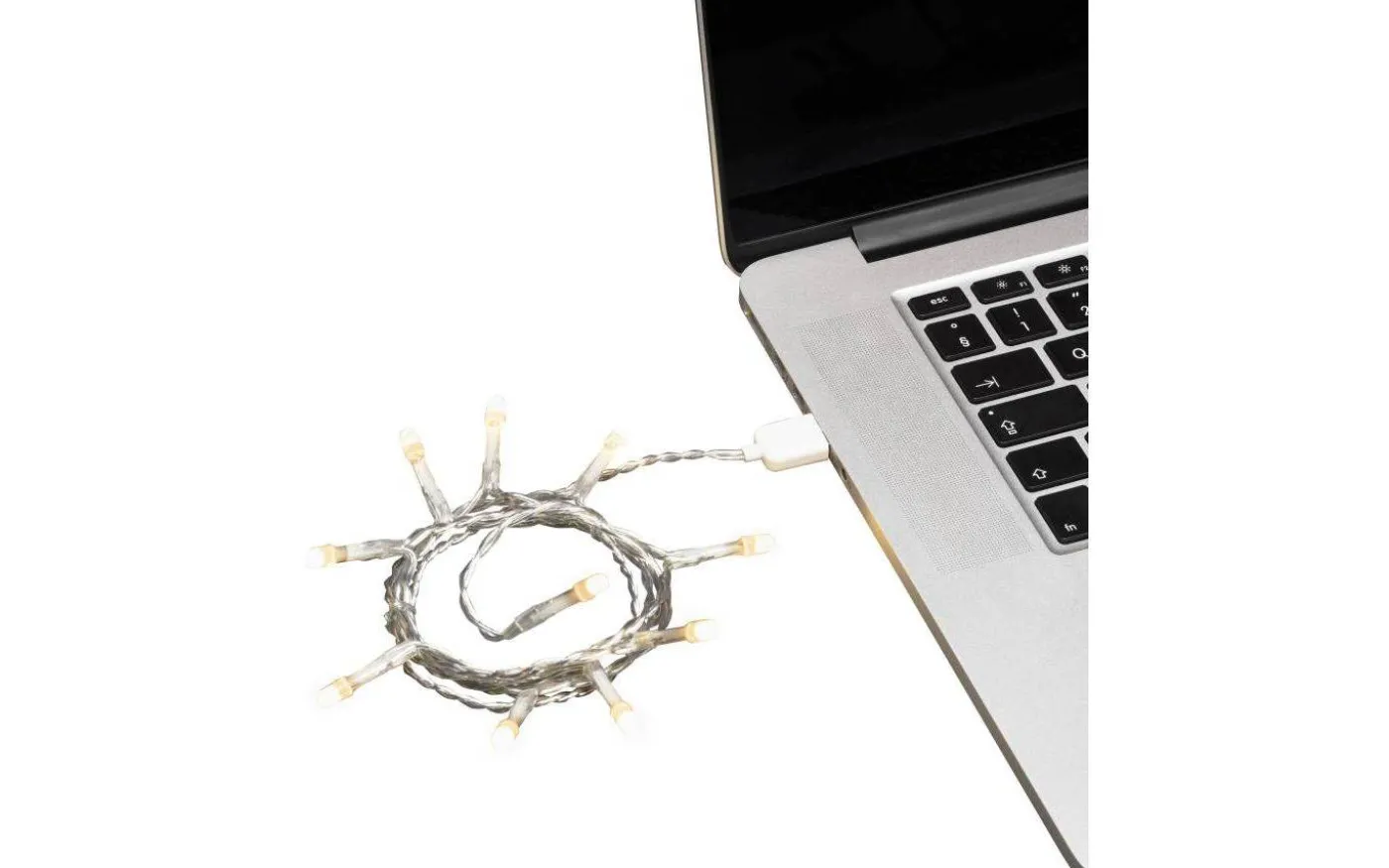 Ljusslinga USB 90cm Varmvit