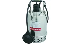 Länspump, 140L, Rostfri för saltvatten