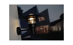 Vägglyktor<Nordlux Lønstrup Vägglampa 32cm Svart IP44