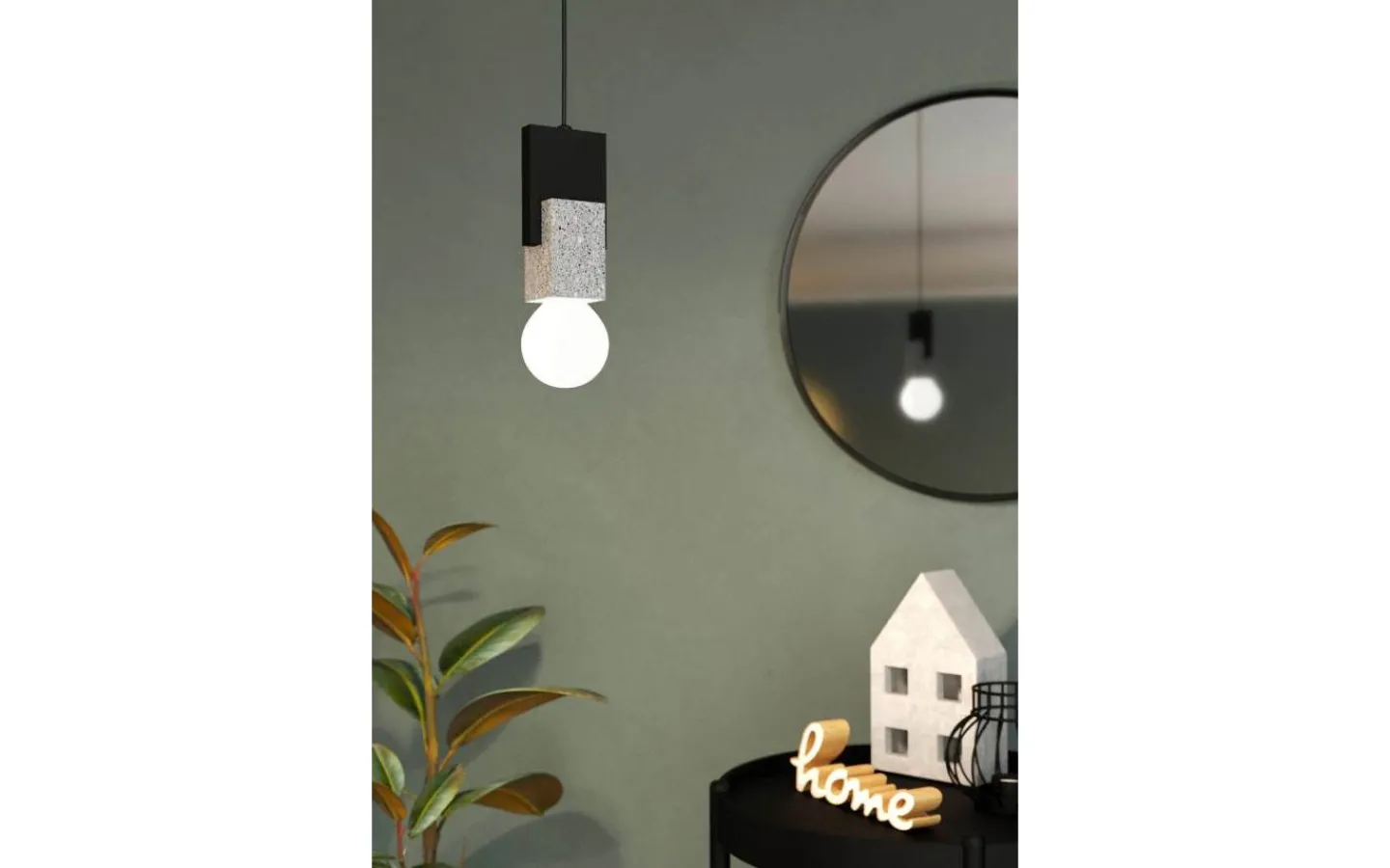 Eglo Lobatia Fönsterlampa 10,5cm Svart* Fönsterlampor