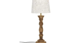 PR Home Lodge Bordslampa 59cm Acanthus Brun/Beige* Bordslampor