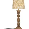 Bordslampor<PR Home Lodge Bordslampa 59cm Eldertree Brun/Gul