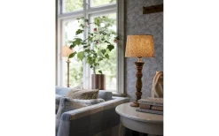 Bordslampor<PR Home Lodge Bordslampa 59cm Eldertree Brun/Gul
