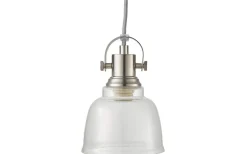 Oriva Loke Fönsterlampa 12cm Satin Nickel/Klar* Fönsterlampor