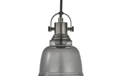 Fönsterlampor<Oriva Loke Fönsterlampa 12cm Svart Nickel/Rök