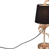 Lola Bordslampa E14 svart/guld
