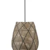 Taklampor Utomhus<PR Home Lollo Taklampa 28cm Outdoor Natur/Svart IP44