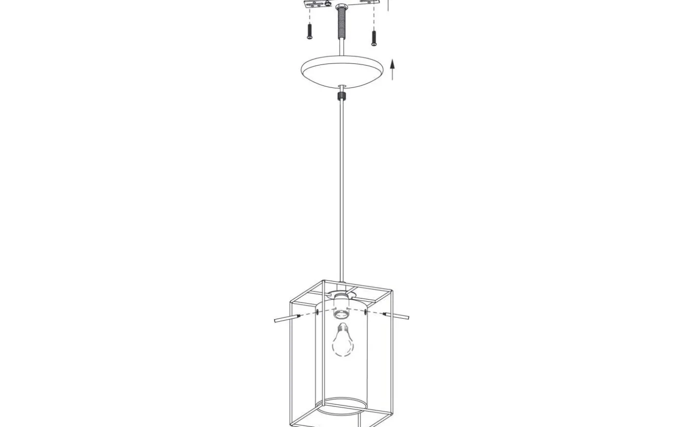 Loncino Fönsterlampa 15cm Krom