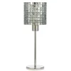 Oriva Looky Spegelmosaik Bordslampa 45cm Krom* Bordslampor