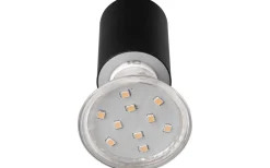 Trio Lighting Lorenzo H2O Vägglampa 1-dels GU10 mattsvart IP44* Badrumslampor Vägg
