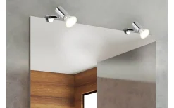 Lorenzo H2O Vägglampa 1-dels GU10 krom IP44