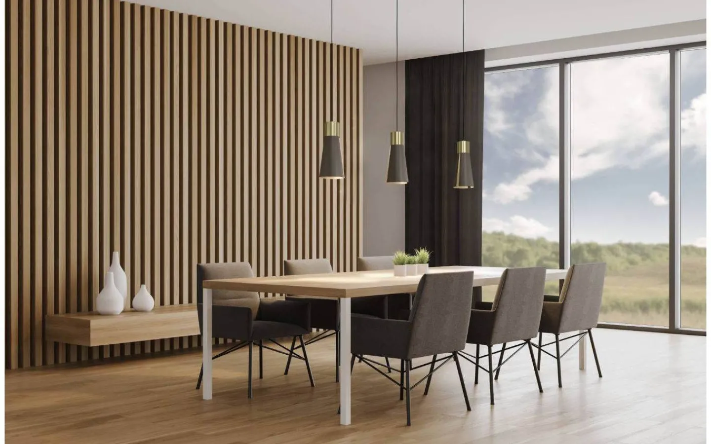 Eglo Losalomas Taklampa 84cm 3L Mocka* Kök & Matplats|Avlånga Taklampor