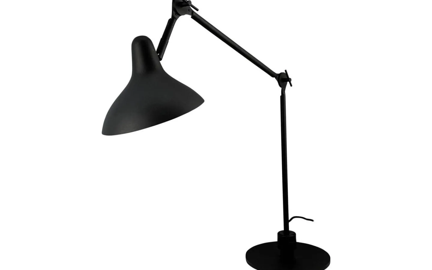 Dyberg Larsen Lotus Skrivbordslampa 85cm Svart* Skrivbordslampor