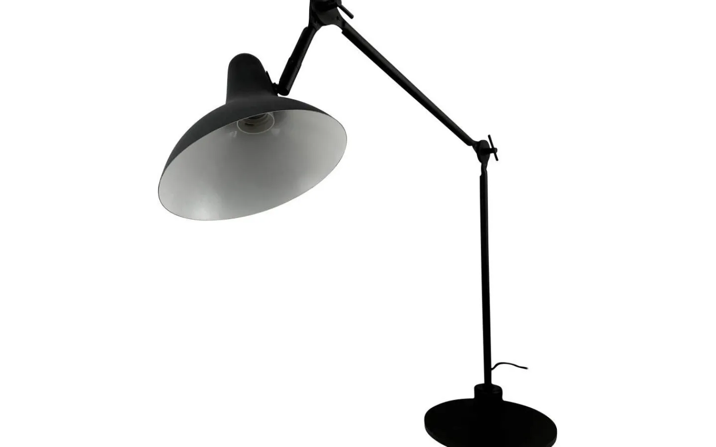 Dyberg Larsen Lotus Skrivbordslampa 85cm Svart* Skrivbordslampor