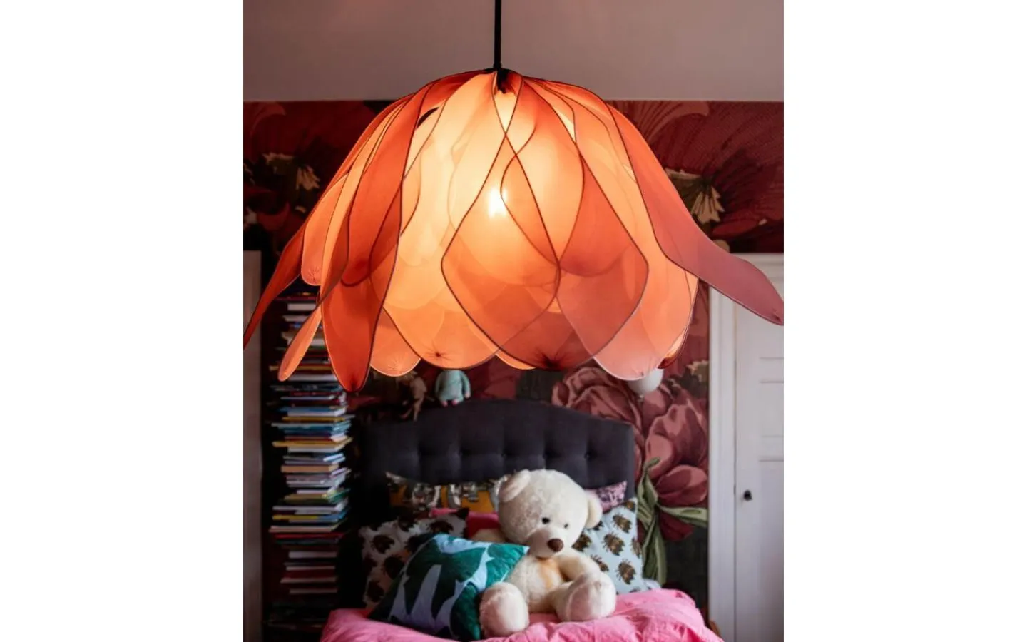 By Rydens Lou Lou Taklampa 80cm Rosa* Stora Taklampor Ø70-150 Cm