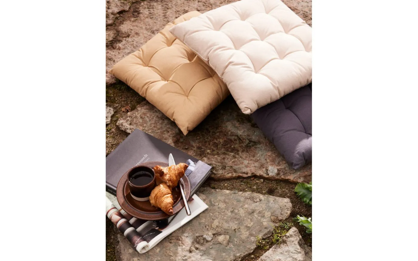 Louie Stolsdyna 2P Beige 40x40cm