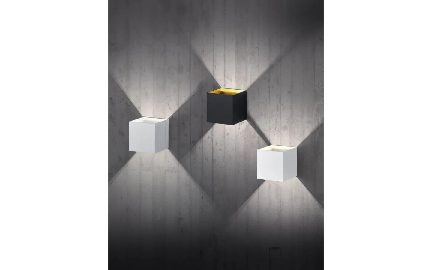 Trio Lighting Louis Vägglampa LED matt vit* Lampetter