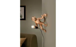 Reality Louy Vägglampa E27 guld*Barn Barnrum|Lampetter